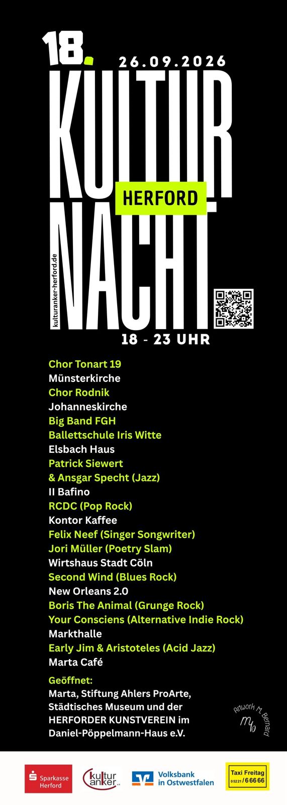 Plakat f r die 18 Kulturnacht endg ltig Plakat f r die 18 Kulturnacht endg ltig